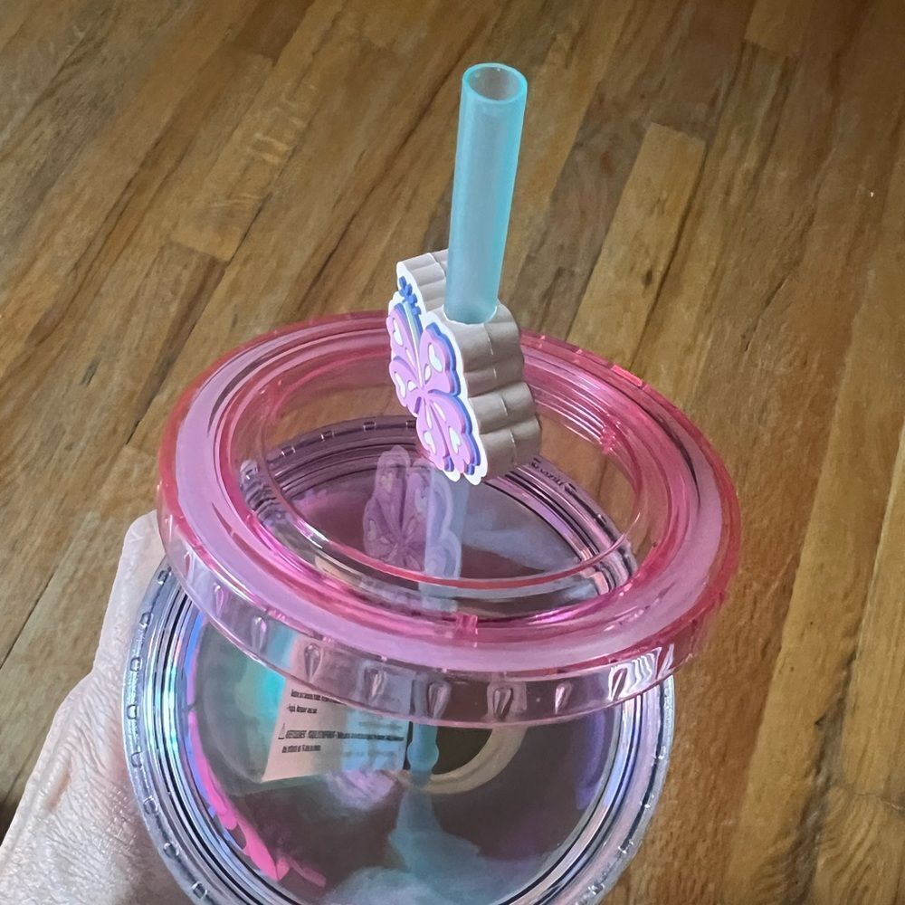 Disney Stich & Angel Pastel Pearl Acrylic Tumbler - Picture 4 of 6